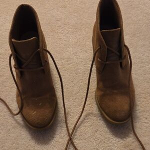 Clarks Brown Ankle Boots